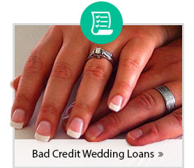 Bad Credit Wedding Loan